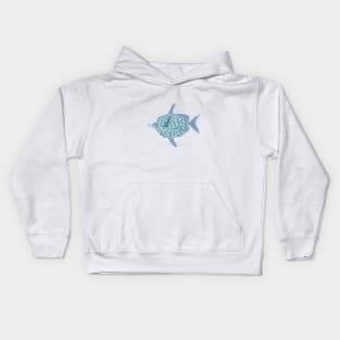 Bubble fish Kids Hoodie